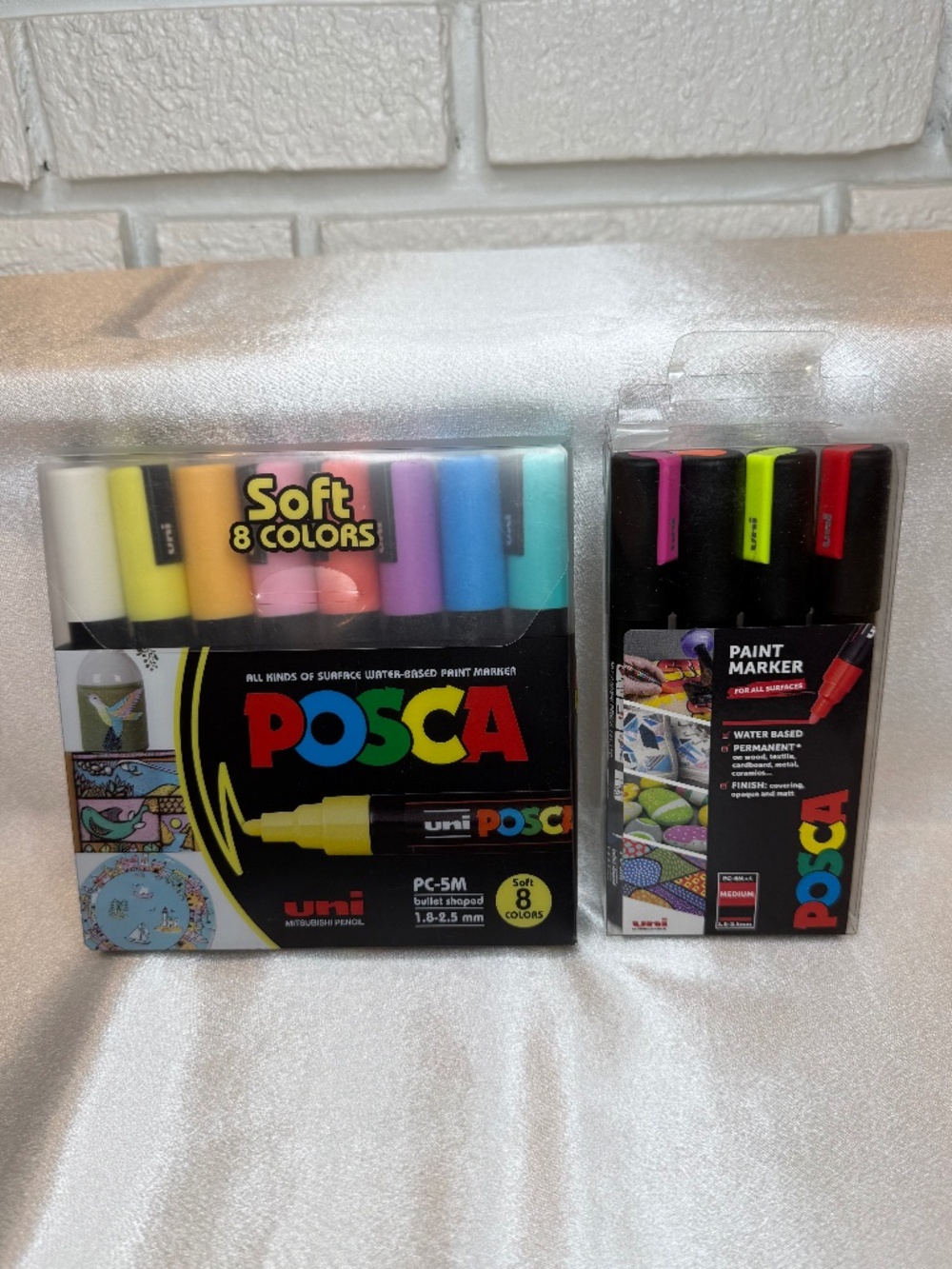 Uni Posca Paint Marker Sets - New